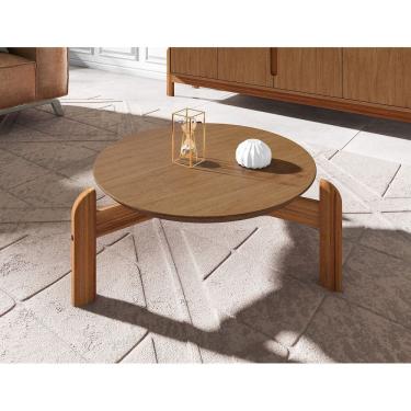 Imagem de Mesa de Centro Lizz Marrom Cedro Casa D