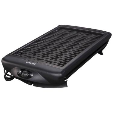 Imagem de Churrasqueira Elétrica Indoor Tayama TG868XL Antiaderente Sem Fumaça, Extra Grande, Preta