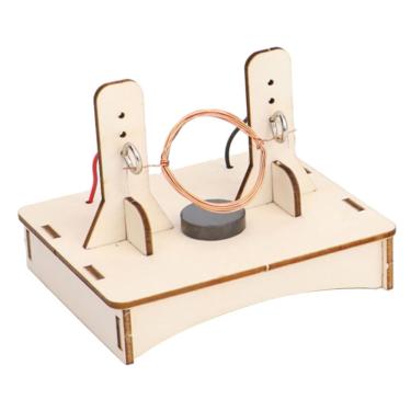 Imagem de Brinquedo científico diy whamvox Motor Model Assembly Kids Wood