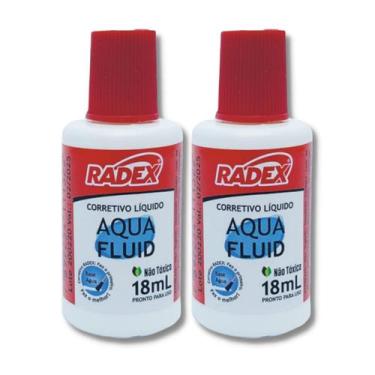 Imagem de Corretivo Líquido Radex à base de água atóxico com 18ml 2 unidades