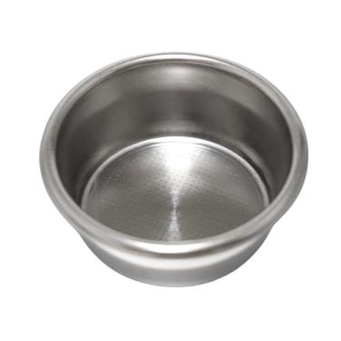 Imagem de Cesta de filtro de café em aço inoxidável malha fina duplo sabor delicioso material de limpeza fácil material de grau alimentar compatível com modelos bes880 bes810bs bes500 (54 mm)