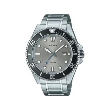 Imagem de Relógio Casio Masculino Analógico Prateado Mdv-107D-8Avdf-Sc