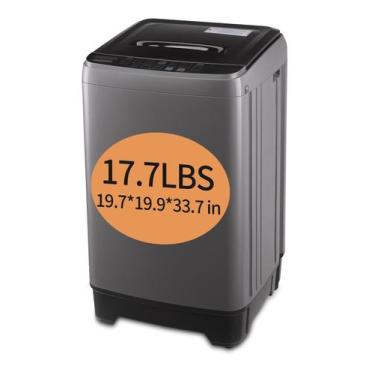 Imagem de Máquina de lavar roupa F.W.WOOLWORTHS Full-Automatic 8kg Grey