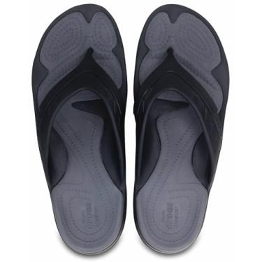 Imagem de CROCS Modi Sport Flip - Black/Graphite - M4W6 , 202636-02S-M4W6, Unisex Adult , Black/Graphite , M4W6