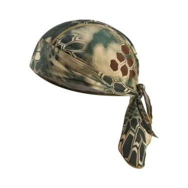 Imagem de Bandana de Ciclismo Respirável com Proteção UV - Camuflagem para Espor
