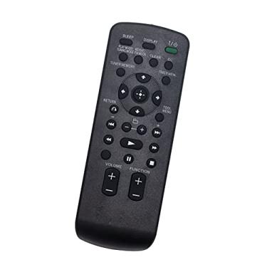 Imagem de JustFine Controle remoto substituído compatível com Sony CMT-LX20i CMT-BX50BTi HCD-MX500i SS-WG909iP HCD-LX20i SS-WG99i SS-EC78S CMT-HX80R CMT-CX5BiP MHC-EC709iP Mini sistema de áudio componente Hi-Fi