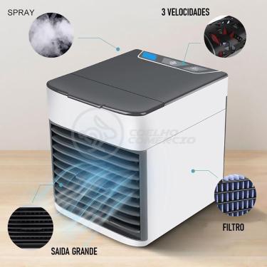 Imagem de Ar Condicionado Portátil Air Cooler Umidificador Climatizador