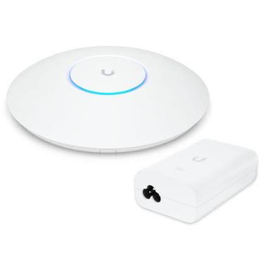 Imagem de Roteador Wi-fi 6 Access Point 5.3 Gbps + Injetor Poe+ | U6 Pro Ubiquiti Com Fonte 48v 30w