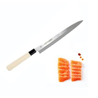 Imagem de JapanBargain Faca Japonesa Yanagiba Para Sashimi, De Chef Sushi, Lâmina Aço Inoxidável Alto Carbono, 8-1/4", 210 Mm, Pacote Com 1 Unidade