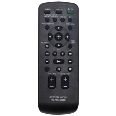 Imagem de Controle remoto de substituição RM-AMU009 aplicável ao sistema de componentes Sony Mini Hi-Fi CMT-FX300i MHC-EC709iP MHC-EC609iP CMT-CX4iP CMT-MX500i CMT-LX20i MHC-EC69i MHC-EC99i CMT-BX50BTi