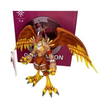 Imagem de Crianças Digimon Anime Figura Garudamon Piyomon Birdramon Bonito Model