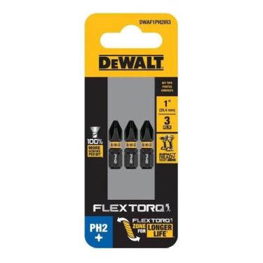Imagem de Kit Bits de Impacto Phillips Ph2 2,5cm Dewalt DWAF1PH2IR3