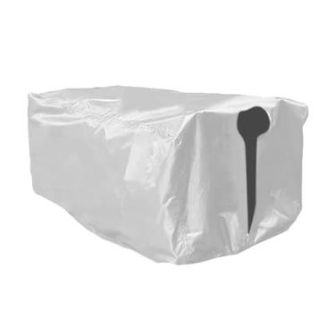 Imagem de KiBcsLic Capa dobrável para carrinho de passeio, capa protetora contra chuva para carrinho de passeio, para gramado e jardinagem ao ar livre, 137 Cm