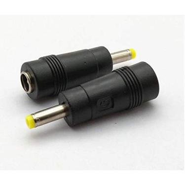 Imagem de Adaptador de alimentação CC de 10 peças Longdex 5,5 x 2,1 mm fêmea para plugue macho de 4,0 x 1,7 mm tomada elétrica para conector de cabo de alimentação de interface de laptop