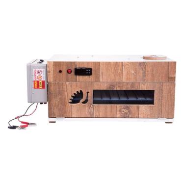 Imagem de Chocadeira Elétrica Automática Premiun 70 Ovos 2 Ventiladores, Trivolt Com Carregador Integrado Com Ovoscópio