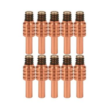 Imagem de 10 peças de Eletrodo Corte a Plasma 100A 220777 CopperPlus para Tocha 