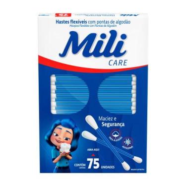 Imagem de Hastes Flexíveis Mili com 75 Unidades