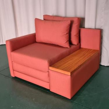 Imagem de Poltrona Cama Solteiro com Tampo Lateral Direito Tecido Acquablock 108