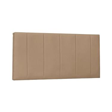 Imagem de Painel de Cama 90cm Cristal Suede - Lucadi Home, Suede Bege