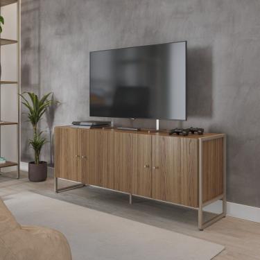 Imagem de Rack Para Tv Até 50 Polegadas Voss 1.4 Freijo/ Champanhe