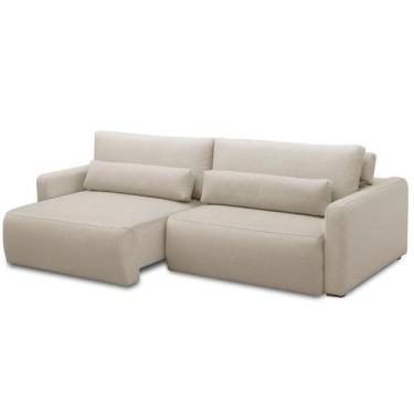 Imagem de Sofá 3 Lugares Retrátil e Reclinável 240cm com Molas ENSACADAS Vicenti