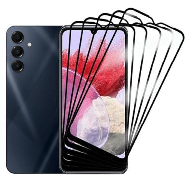 Imagem de 5 Películas De Vidro Temperado 3D Full Cover Para Samsung Galaxy M34 Proteção Anti Impacto Que Cobre Toda A Tela