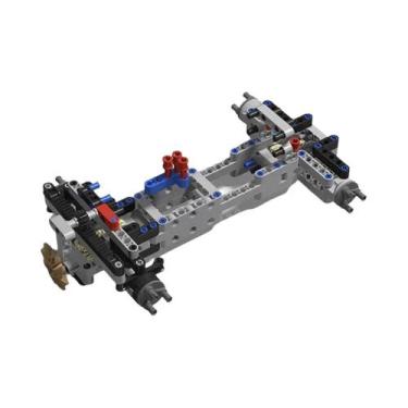 Imagem de Kit De Chassi De Carro Com Controle Remoto 4WD 62,4x20mm Roda Com Traç