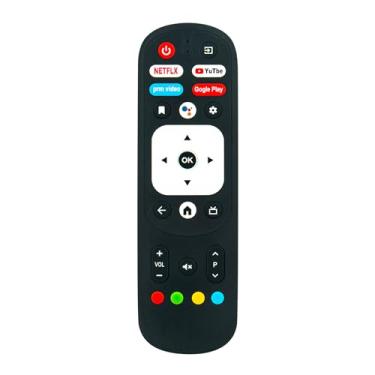 Imagem de Allimity RM-C3287 Controle remoto substituído por voz adequado para JVC Samrt TV com aplicativos curtos Netflix YouTube Prime Video Google Play