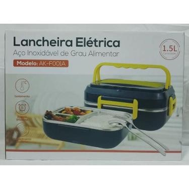 Imagem de Marmita Térmica Inox Portátil 12V 1,5L - AIKER AK-F001A
