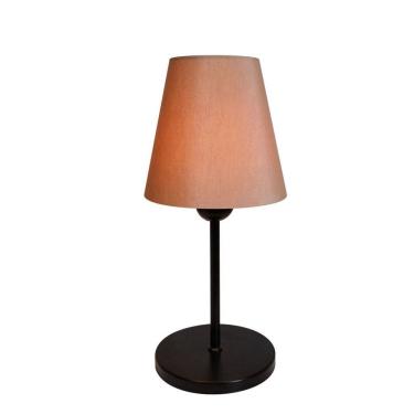 Imagem de Abajur Cabeceira Para Quarto Cone Vivare Md-2005 Cúpula em Tecido Cone - Bivolt