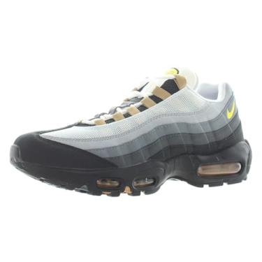 Imagem de Nike Air Max 95 Masculino, Branco/amarelo - lobo cinza, 9.5