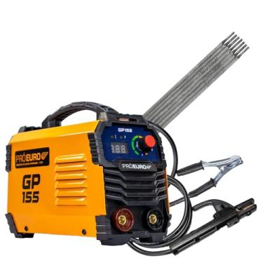 Imagem de Kit de Máquina De Solda Inversora GP 155a 127v MMA/TIG-Lift Mais 1Kg de Eletrodo 6013 - Pró Euro