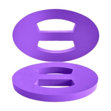 Imagem de Lljsszr Pacote com 2 Boias Ovais para Natação, para Crianças E Adultos, Brinquedos Esportivos, Roxo