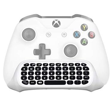 Imagem de Megadream Teclado sem fio Xbox One com conector de áudio de 3,5 mm para Xbox One/One S/One X, Xbox Series S/X, Xbox One Elite/Elite 2, PC – receptor USB de 2,4 G e cabo de carregamento incluídos