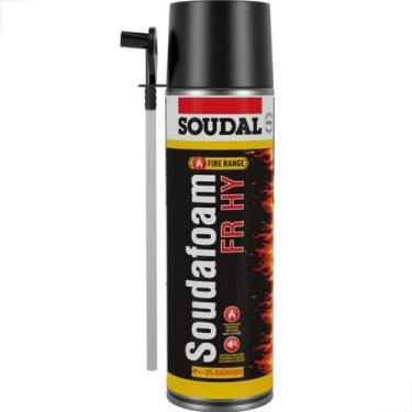 Imagem de Espuma Expansiva Manual PU Anti Chama Soudafoam FR HY 500ml - Soudal