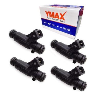 Imagem de Kit De 4 Bicos Injetores Vw Saveiro G5 G6 1.6 Flex 12 Furos - ymax-kit