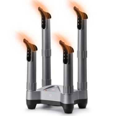 Imagem de Airthereal Secador de botas SD20, aquecedor elétrico de sapatos com soprador de calor de desodorização de ozônio, secagem rápida e temporizador ajustável, adequado para botas de trabalho, botas de