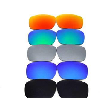 Imagem de Lente de reposição Galaxy para óculos de sol Oakley Chainlink Multi Selection... (s, preto/azul/verde/prata/vermelho)