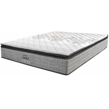 Imagem de Colchão Casal Ortho Secret em molas ensacadas individualmente com 28 c