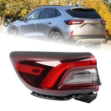 Imagem de KAMDKI Conjunto de luz traseira de LED LH adequado para Ford Escape 2023 2024 2025 Lâmpada traseira esquerda do lado do motorista com lâmpadas luzes traseiras externas