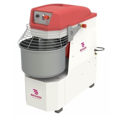 Imagem de Amassadeira Espiral Braesi AES-25 G3 25kg 220V Monofásico 2CV Com Tacho De Aço Inox B25044