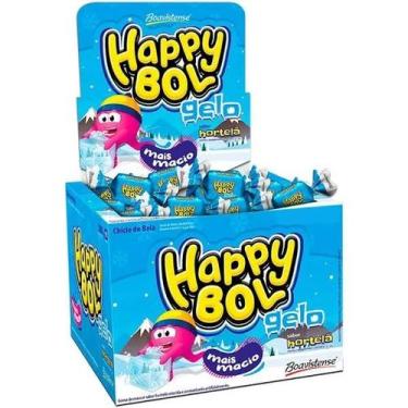 Imagem de Chiclete Happy Bol Gelo 140g Florestal