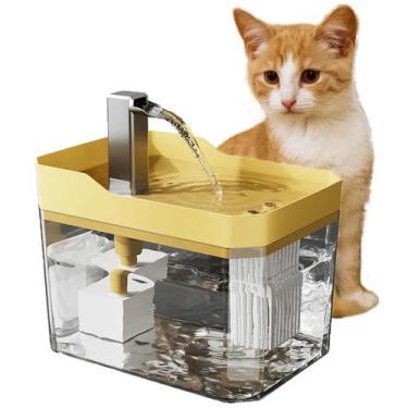 Imagem de Bebedouro Fonte Agua Potavel Automatico Gato Cachorro Pet Felino Anima