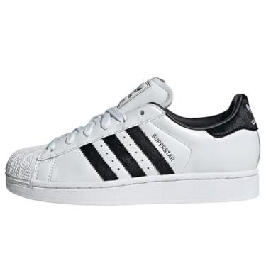 Imagem de adidas Tênis feminino Cblack/Ftwwht Superstar II W whiteCore Preto/FTWR Branco 40 EUA, Preto, 11 Wide