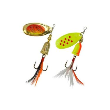 Imagem de Isca Spinner 10g x 2 unidades LQ-9052 0307 - Albatroz - ALBATROZ FISHI