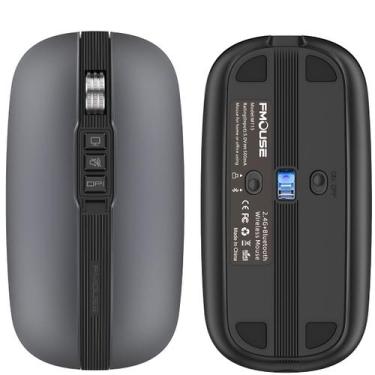 Imagem de Mouse Recarregável Bluetooth Para Macbook Air Pro M1 M2 M3 E M4 - WISI