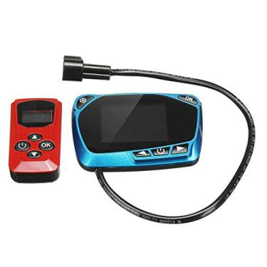 Imagem de Riloer Interruptor LCD 12/24V para carro a diesel com controle remoto, interruptor de aquecedor de estacionamento de ar para trailer, caminhão, carro, acessórios
