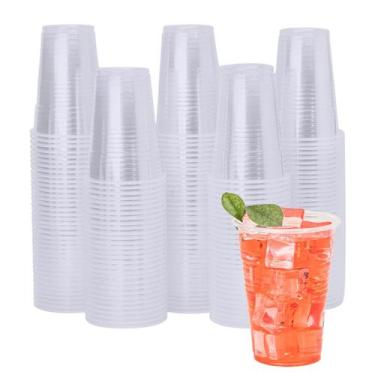 Imagem de Copos de plástico descartáveis YEEHAW 270mL 2000 Pack Clear