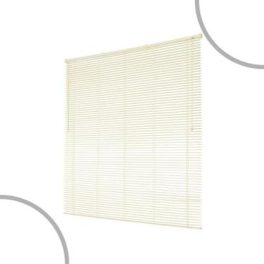 Imagem de Persiana Horizontal De Pvc Cortina Blackout 1,60x1,30m Várias Cores - 