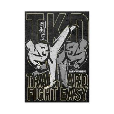 Imagem de Poster De Arte Marcial De Judô, Karatê E Taekwondo Em Tela Para Decora